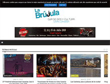 Tablet Screenshot of labrujulaocioycultura.com